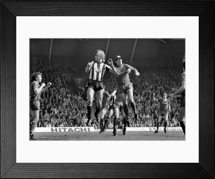 Framed Print : Liverpool 1 v. West Bromwich Albion 0. April 1982 MF06-31-021 Local Caption Framed Print : Liverpool 1 v. West Bromwich Albion 0. April 1982 MF06-31-021 Local Caption