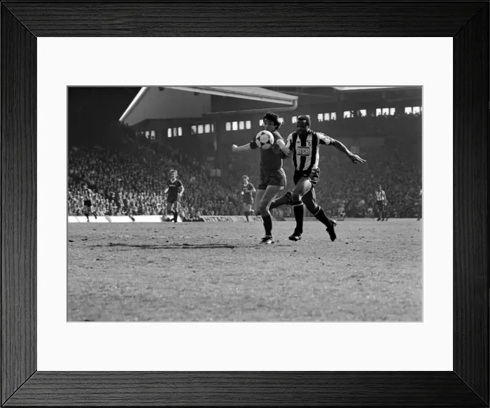 Framed Print : Liverpool 1 v. West Bromwich Albion 0. April 1982 MF06-31-029 Local Caption Framed Print : Liverpool 1 v. West Bromwich Albion 0. April 1982 MF06-31-029 Local Caption