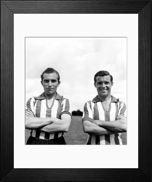 Framed Print : Southampton F. C. Eric Day (left) & Ernie Stevenson. O25293-001 Framed Print : Southampton F. C. Eric Day (left) & Ernie Stevenson. O25293-001