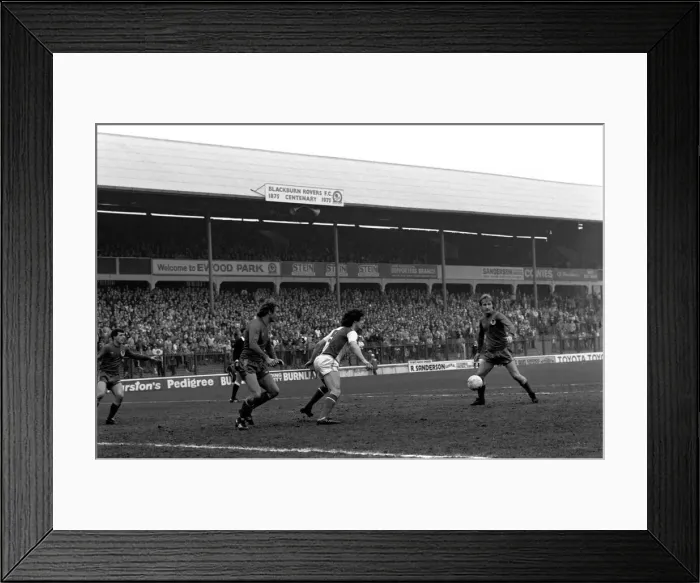 Framed Print : English League Division Two match. Blackburn Rovers 1 v Crystal Palace 0 Framed Print : English League Division Two match. Blackburn Rovers 1 v Crystal Palace 0