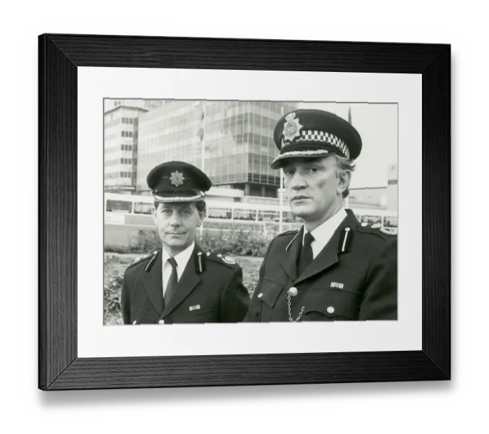 Framed Print : Manchester deputy police chief John Stalker. 23rd August 1985