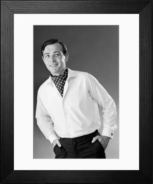 Framed Print : Model with Cravats Framed Print : Model with Cravats
