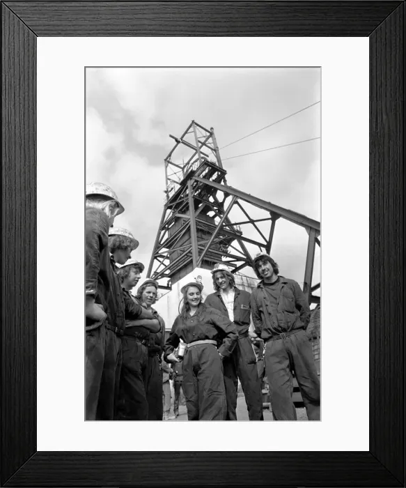 Framed Print : Believe it or not the grimy person in the oversize overalls Framed Print : Believe it or not the grimy person in the oversize overalls