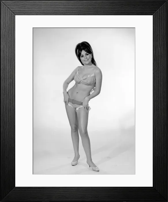 Framed Print : Reveille Fashion Feature Reveille model Karen Young seen here modelling Easter Framed Print : Reveille Fashion Feature Reveille model Karen Young seen here modelling Easter