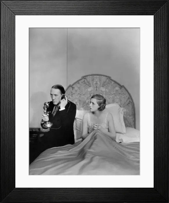 Framed Print : Scene from the play Cynara. 31st August 1930 Framed Print : Scene from the play Cynara. 31st August 1930