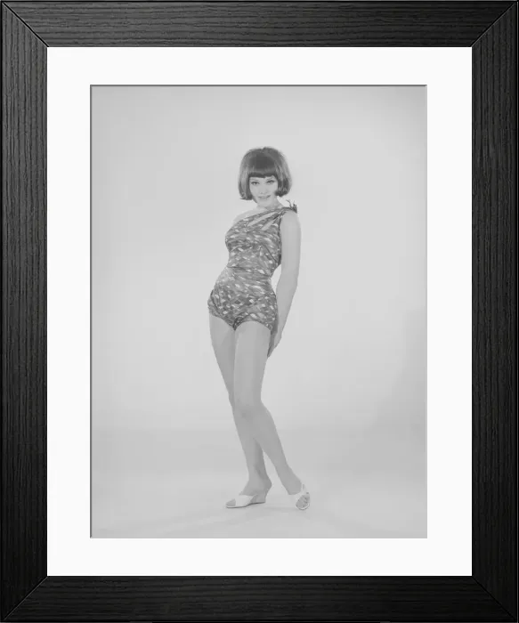 Framed Print : Reveille Fashion Feature Reveille model Debbie Attwood seen here modelling Framed Print : Reveille Fashion Feature Reveille model Debbie Attwood seen here modelling