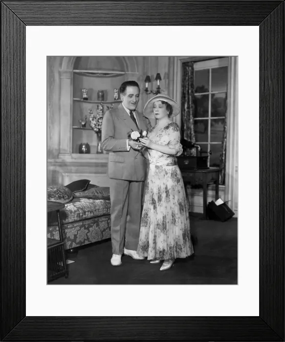 Framed Print : Scene from the play Marry At Leisure. 5th June 1931