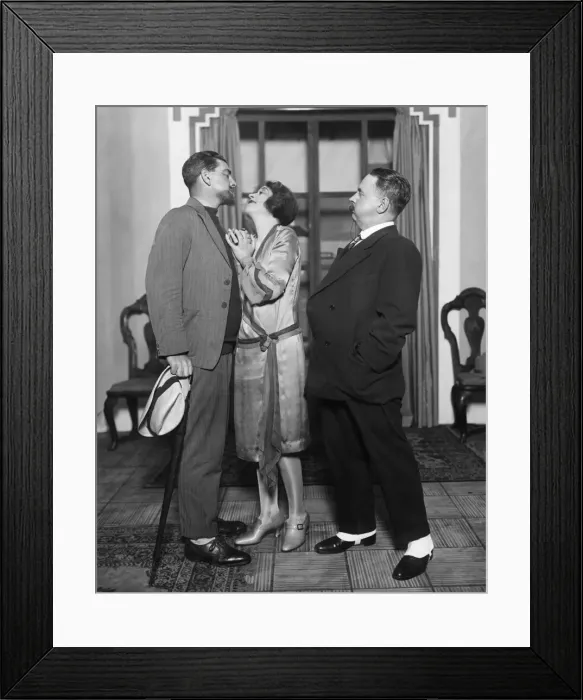 Framed Print : Scene from the play Their Wife. 3rd October 1927