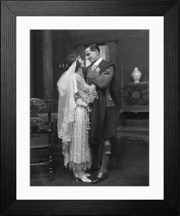 Framed Print : Scene from the play Loss and Laughter. 14th May 1922 Framed Print : Scene from the play Loss and Laughter. 14th May 1922