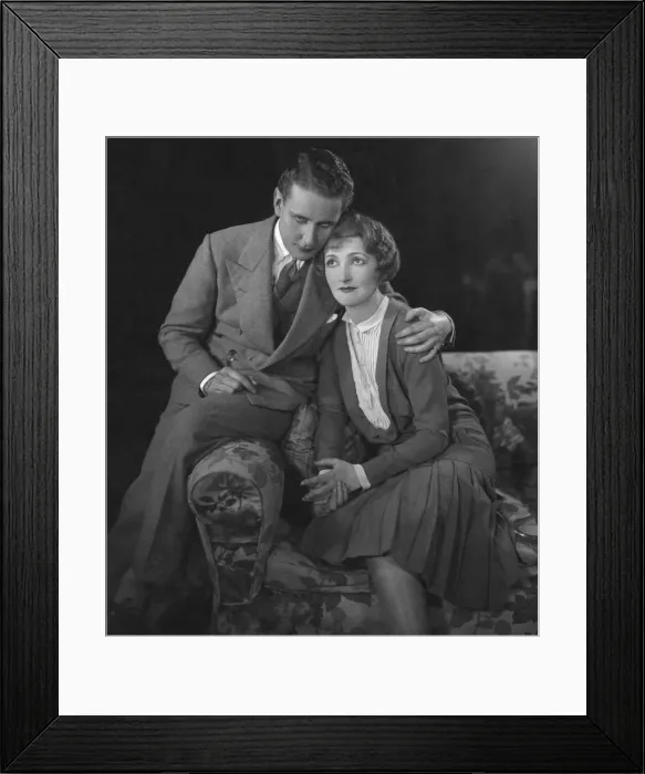Framed Print : Scene from the play The Man At Six. 20 August 1929 Framed Print : Scene from the play The Man At Six. 20 August 1929