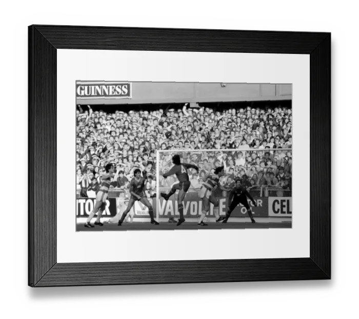 Framed Print : Division 1 football. Queens Park Rangers 0 v. Liverpool 1. October 1983 LF14-09-010 Framed Print : Division 1 football. Queens Park Rangers 0 v. Liverpool 1. October 1983 LF14-09-010