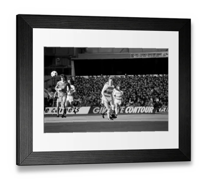 Framed Print : Division 1 football. Queens Park Rangers 0 v. Liverpool 1. October 1983 LF14-09-022 Framed Print : Division 1 football. Queens Park Rangers 0 v. Liverpool 1. October 1983 LF14-09-022