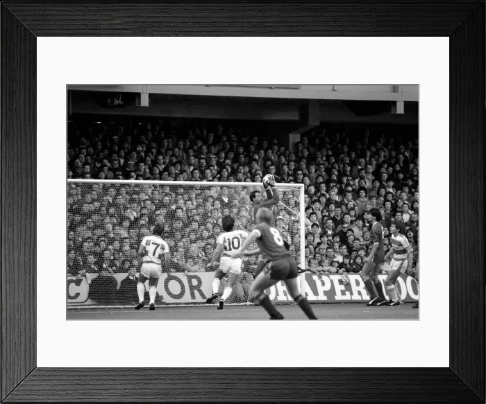 Framed Print : Division 1 football. Queens Park Rangers 0 v. Liverpool 1. October 1983 LF14-09-026 Framed Print : Division 1 football. Queens Park Rangers 0 v. Liverpool 1. October 1983 LF14-09-026