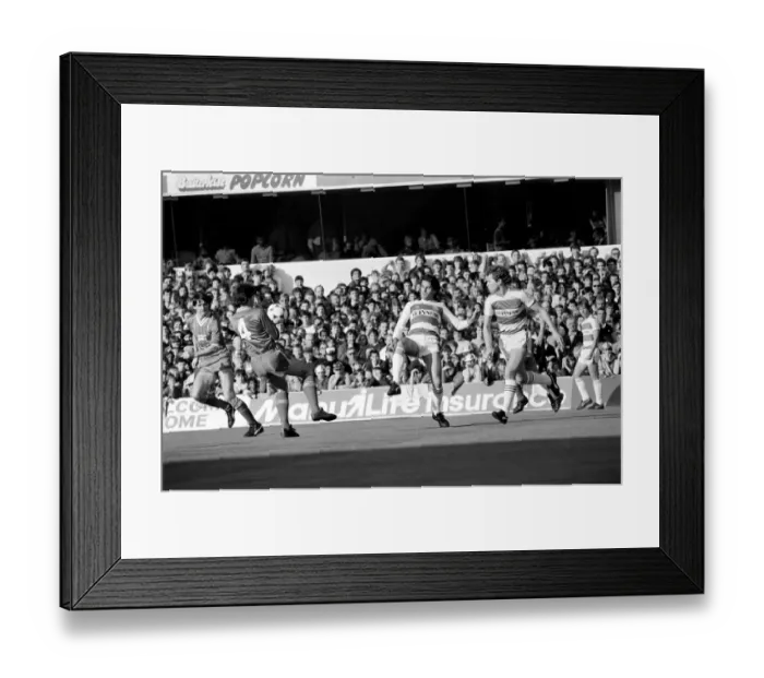 Framed Print : Division 1 football. Queens Park Rangers 0 v. Liverpool 1. October 1983 LF14-09-023 Framed Print : Division 1 football. Queens Park Rangers 0 v. Liverpool 1. October 1983 LF14-09-023