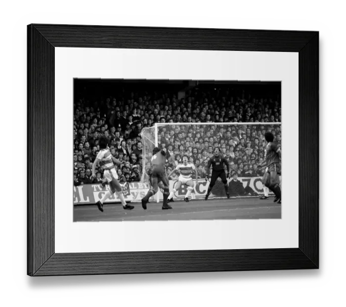Framed Print : Division 1 football. Queens Park Rangers 0 v. Liverpool 1. October 1983 LF14-09-047 Framed Print : Division 1 football. Queens Park Rangers 0 v. Liverpool 1. October 1983 LF14-09-047