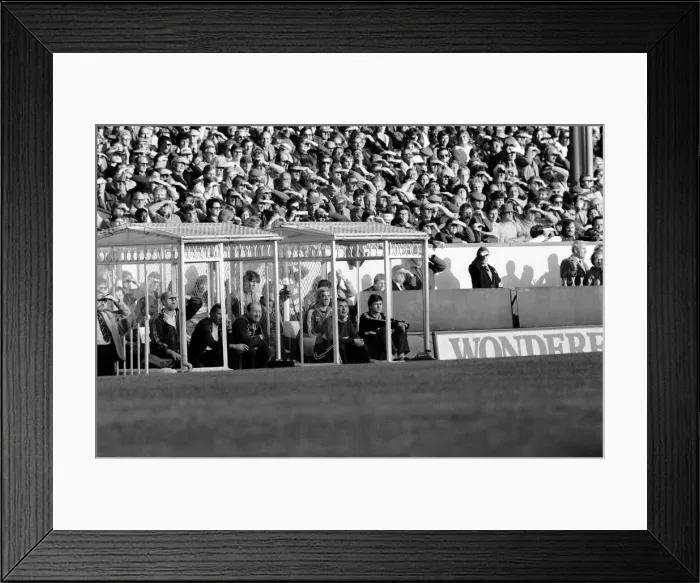 Framed Print : Division 1 football. Arsenal 4 v. Nottingham Forest 1. October 1983 LF14-07-118 Framed Print : Division 1 football. Arsenal 4 v. Nottingham Forest 1. October 1983 LF14-07-118