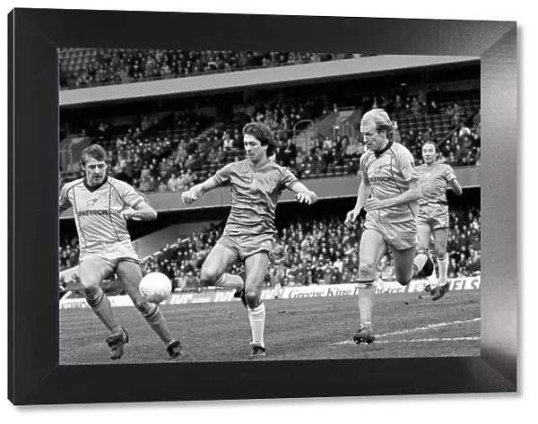 Division 2 football. Chelsea 1 v. Derby County 3. February 1983 LF12-27-032