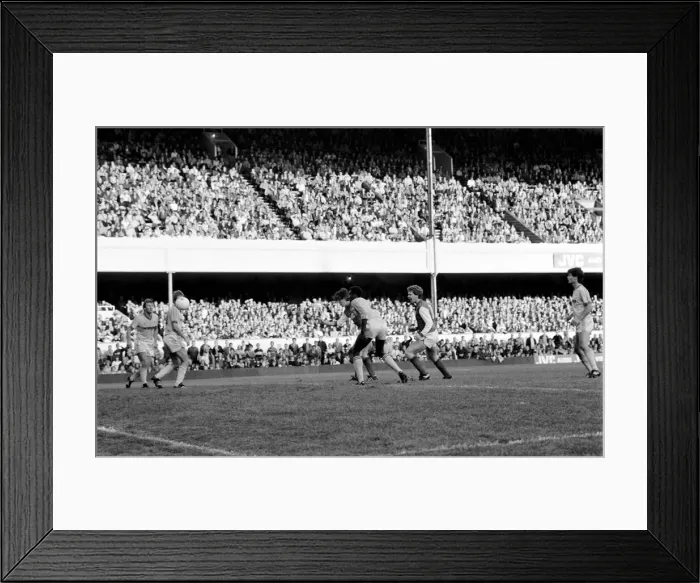Framed Print : Division 1 football. Arsenal 4 v. Nottingham Forest 1. October 1983 LF14-07-100 Framed Print : Division 1 football. Arsenal 4 v. Nottingham Forest 1. October 1983 LF14-07-100