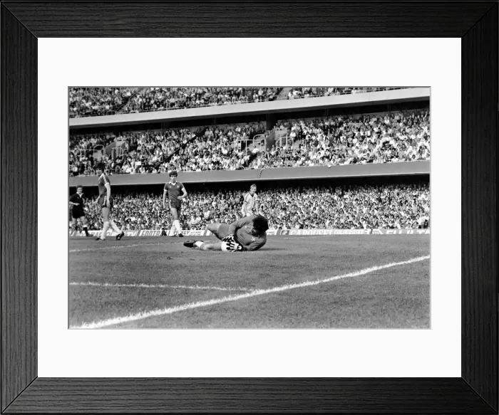 Framed Print : English Division 2. Chelsea 0 v. West Ham 1. September 1980 LF04-22-084
