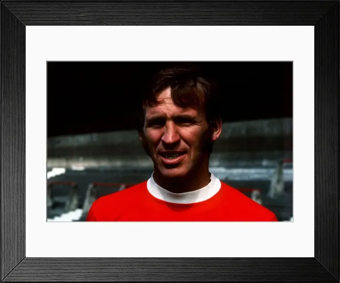 Framed Print : Pat Crerand August 1972 Framed Print : Pat Crerand August 1972