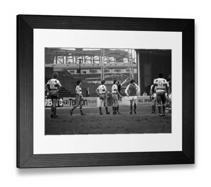 Framed Print : Rotherham United 1 v. Queens Park Rangers 0. March 1982 MF06-20-046 Local Caption Framed Print : Rotherham United 1 v. Queens Park Rangers 0. March 1982 MF06-20-046 Local Caption