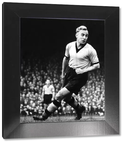 Billy Wright Wolves and England footballer Nov 1956