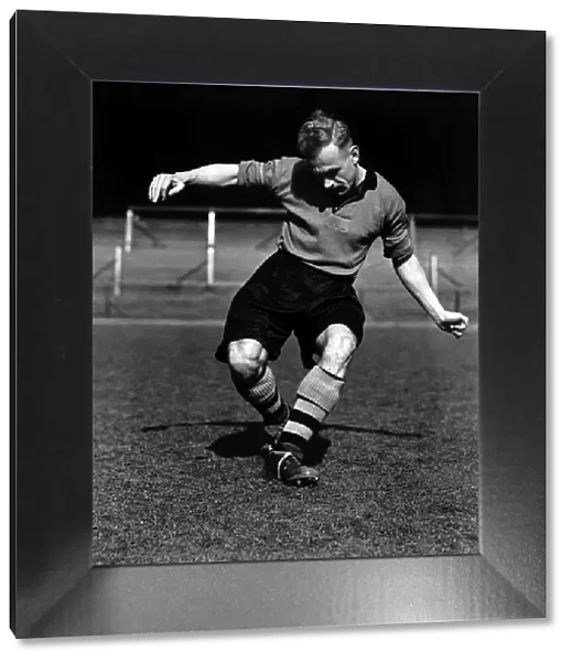 Billy Wright Wolves and England Footballer Circa 1948
