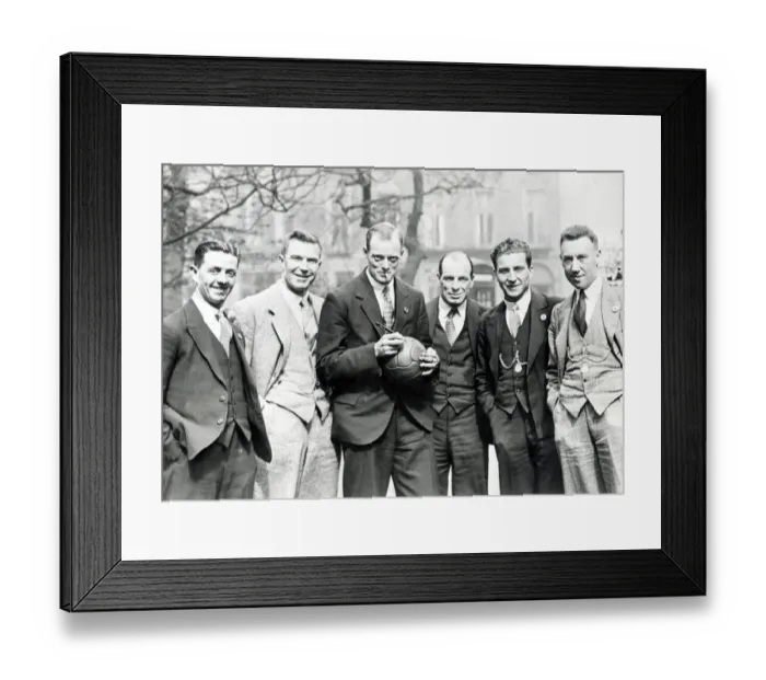 Framed Print : FA Cup Final 1929 Bolton v Portsmouth Harry Nuttall R Pym Jimmy Seddon Bob Framed Print : FA Cup Final 1929 Bolton v Portsmouth Harry Nuttall R Pym Jimmy Seddon Bob