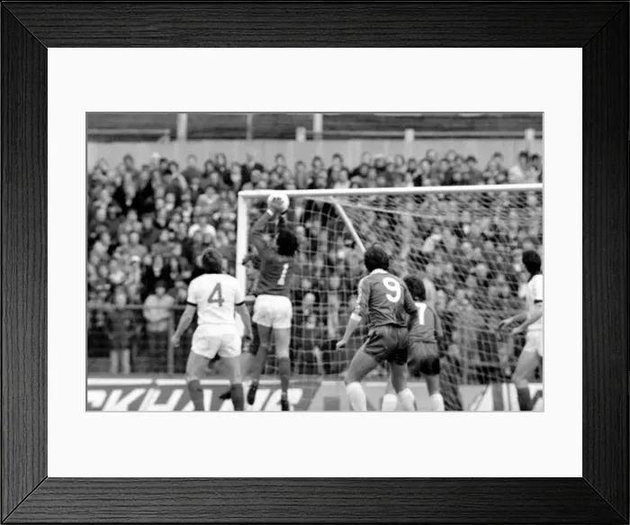 Framed Print : Chelsea 2 v. Shrewsbury Town 4. Division 2 football. February 1980 LF01-16-011 Framed Print : Chelsea 2 v. Shrewsbury Town 4. Division 2 football. February 1980 LF01-16-011