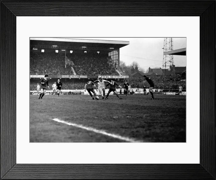 Framed Print : Coventry 1 v. Liverpool 0. Division 1 football January 1980 LF01-07-032 Framed Print : Coventry 1 v. Liverpool 0. Division 1 football January 1980 LF01-07-032
