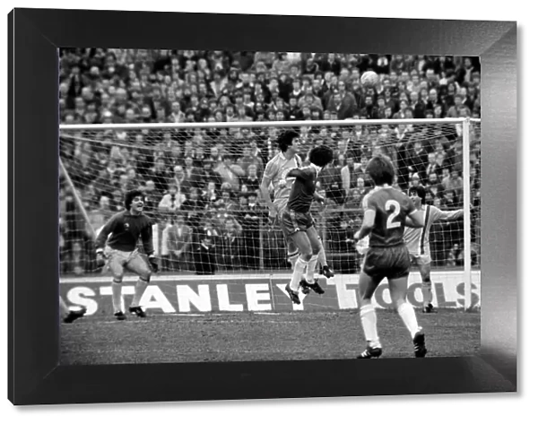 Chelsea 1 v. Cardiff 0. Division 2 football. March 1980 LF01-34-025