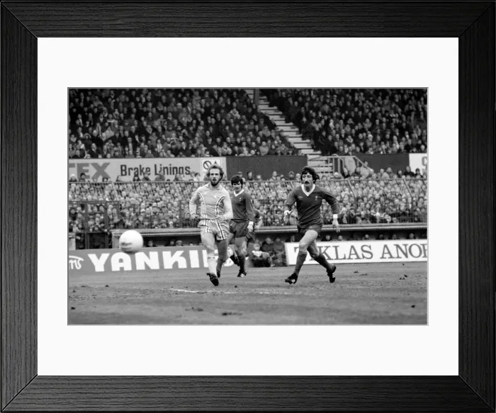 Framed Print : Coventry 1 v. Liverpool 0. Division 1 football January 1980 LF01-07-020 Framed Print : Coventry 1 v. Liverpool 0. Division 1 football January 1980 LF01-07-020