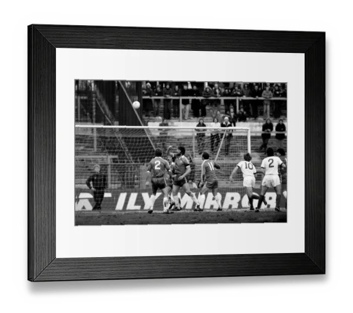 Framed Print : Chelsea 2 v. Shrewsbury Town 4. Division 2 football. February 1980 LF01-16-018