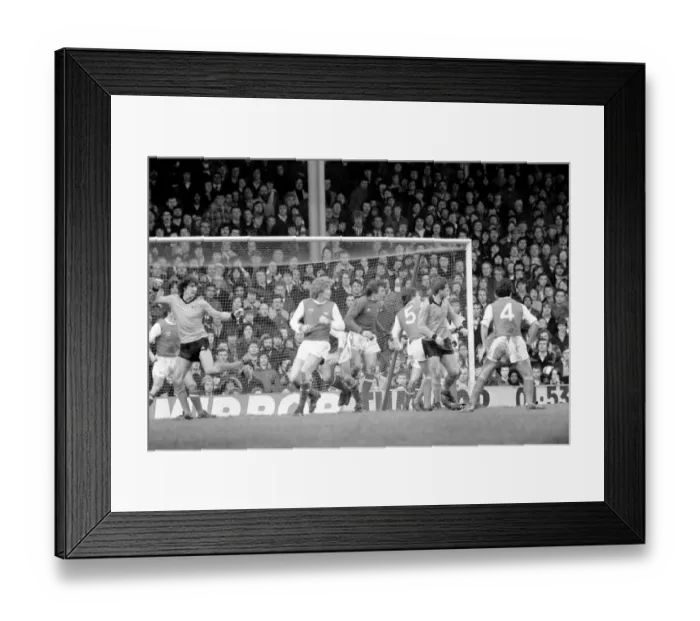 Framed Print : Arsenal 2 v. Derby County 0. Division 1 football January 1980 LF01-05-077 Framed Print : Arsenal 2 v. Derby County 0. Division 1 football January 1980 LF01-05-077