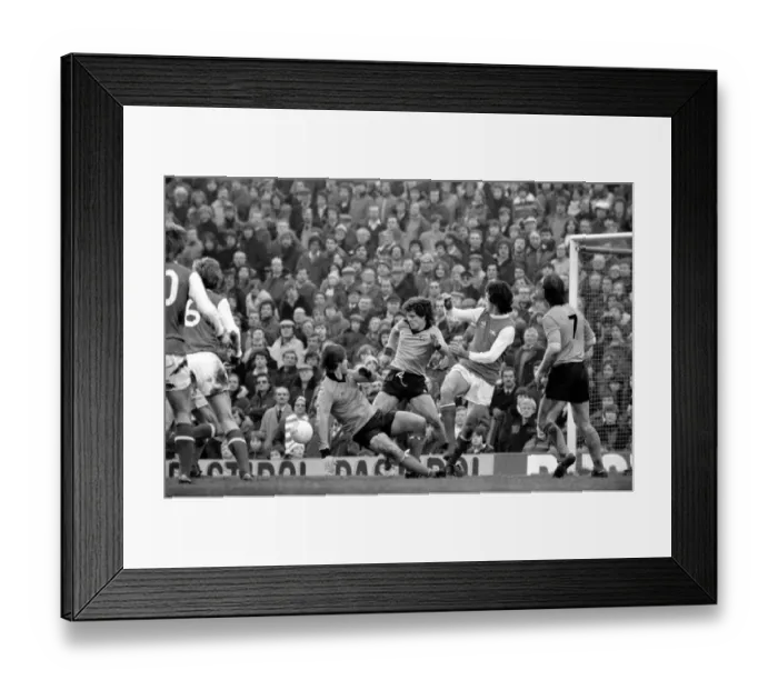 Framed Print : Arsenal 2 v. Derby County 0. Division 1 football January 1980 LF01-05-053 Framed Print : Arsenal 2 v. Derby County 0. Division 1 football January 1980 LF01-05-053