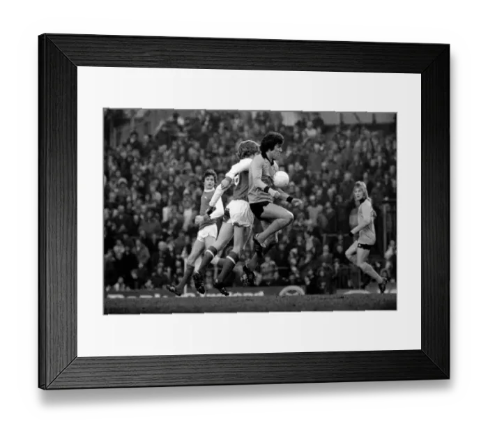 Framed Print : Arsenal 2 v. Derby County 0. Division 1 football January 1980 LF01-05-041