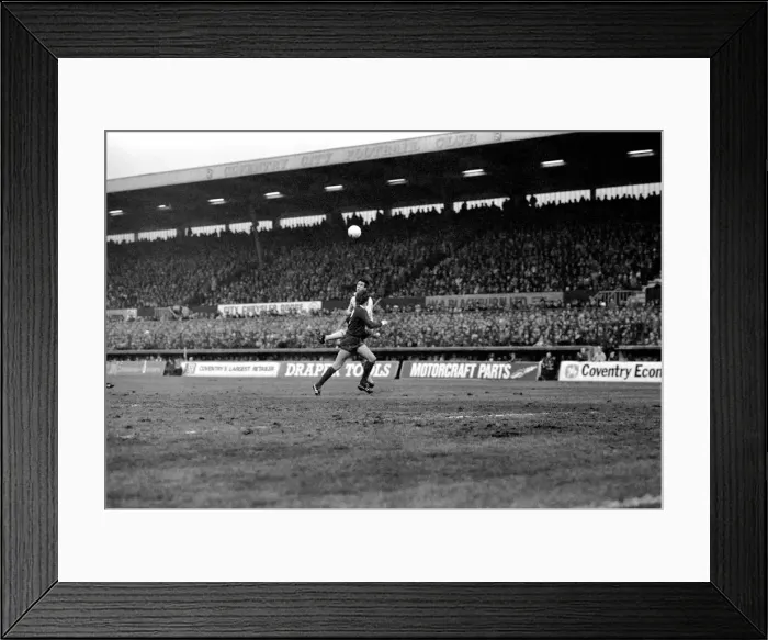 Framed Print : Coventry 1 v. Liverpool 0. Division 1 football January 1980 LF01-07-034