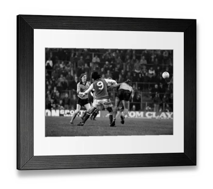 Framed Print : Arsenal 2 v. Derby County 0. Division 1 football January 1980 LF01-05-071 Framed Print : Arsenal 2 v. Derby County 0. Division 1 football January 1980 LF01-05-071