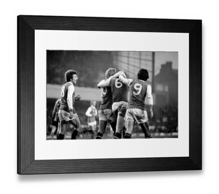 Framed Print : Arsenal 2 v. Derby County 0. Division 1 football January 1980 LF01-05-022 Framed Print : Arsenal 2 v. Derby County 0. Division 1 football January 1980 LF01-05-022