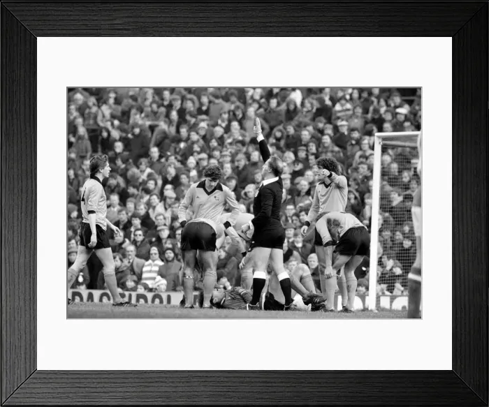 Framed Print : Arsenal 2 v. Derby County 0. Division 1 football January 1980 LF01-05-052 Framed Print : Arsenal 2 v. Derby County 0. Division 1 football January 1980 LF01-05-052
