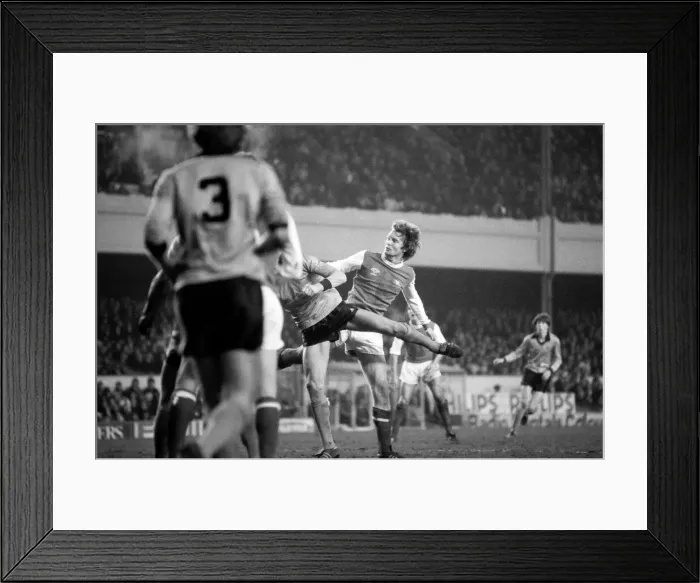 Framed Print : Arsenal 2 v. Derby County 0. Division 1 football January 1980 LF01-05-026 Framed Print : Arsenal 2 v. Derby County 0. Division 1 football January 1980 LF01-05-026