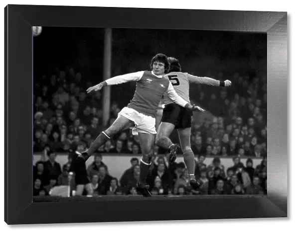 Arsenal 2 v. Derby County 0. Division 1 football January 1980 LF01-05-032