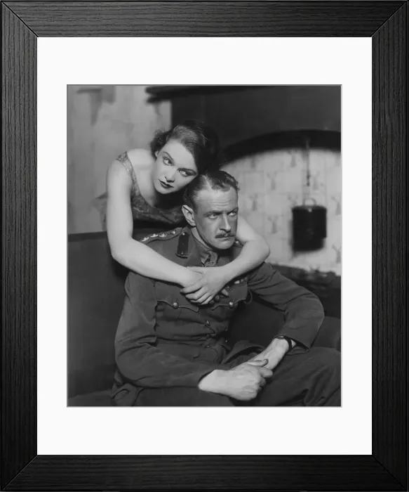 Framed Print : Scene from the play French Leave. 12 January 1930
