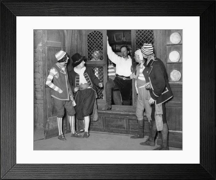 Framed Print : Scene from the play Rebel Maid. 9th February 1930