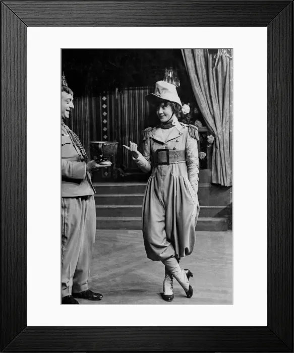 Framed Print : Scene from the theatre play The Happy Day. 11 June 1916 Framed Print : Scene from the theatre play The Happy Day. 11 June 1916