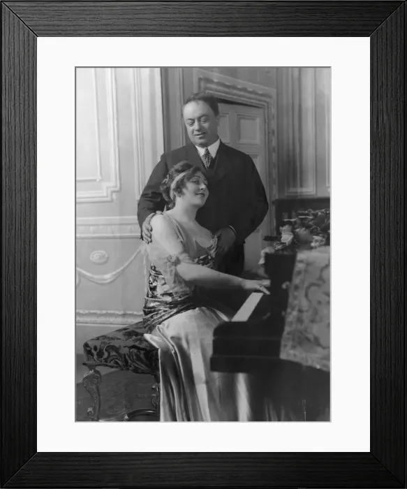 Framed Print : Scene from the theatre play Chez Nous. 20 May 1915 Framed Print : Scene from the theatre play Chez Nous. 20 May 1915