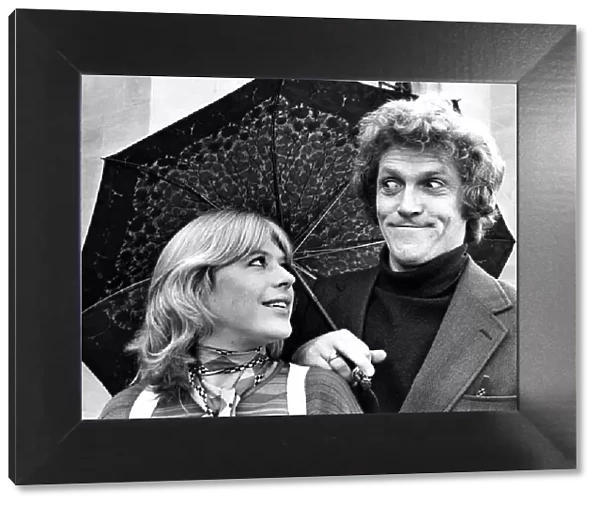 Singer Marianne Faithfull and Peter Gilmore appearing in The Rainmaker at the Sunderland