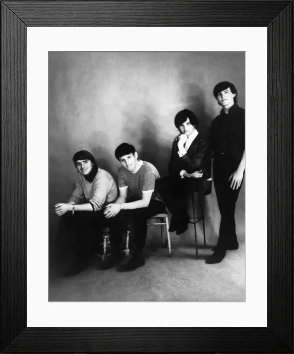 Framed Print : Singer Wayne Fontana and the Mindbenders 1 December 1964 circa