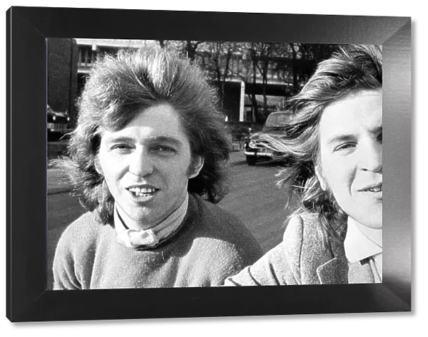 Singer Georgie Fame (left) with Alan Price 19 June 1971
