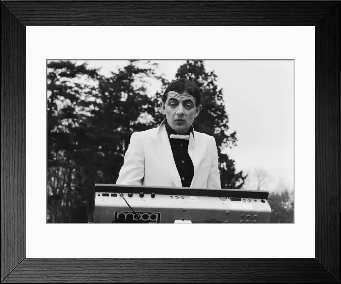 Framed Print : Filming of the fourth and final series of the BBC comedy satire show Framed Print : Filming of the fourth and final series of the BBC comedy satire show